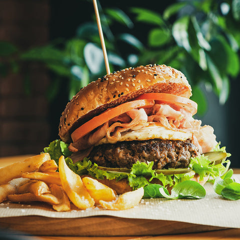 Burger mit Grill machen